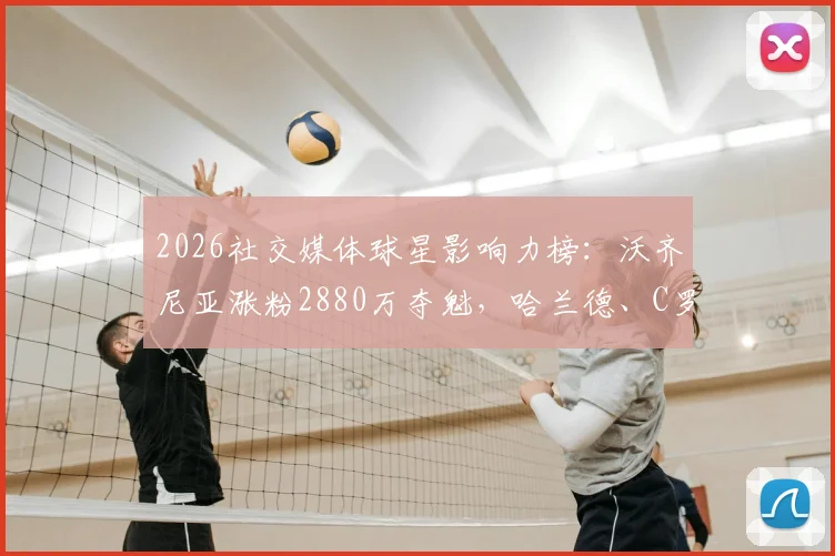 2026社交媒体球星影响力榜：沃齐尼亚涨粉2880万夺魁，哈兰德、C罗位列二三，背后原因何在？